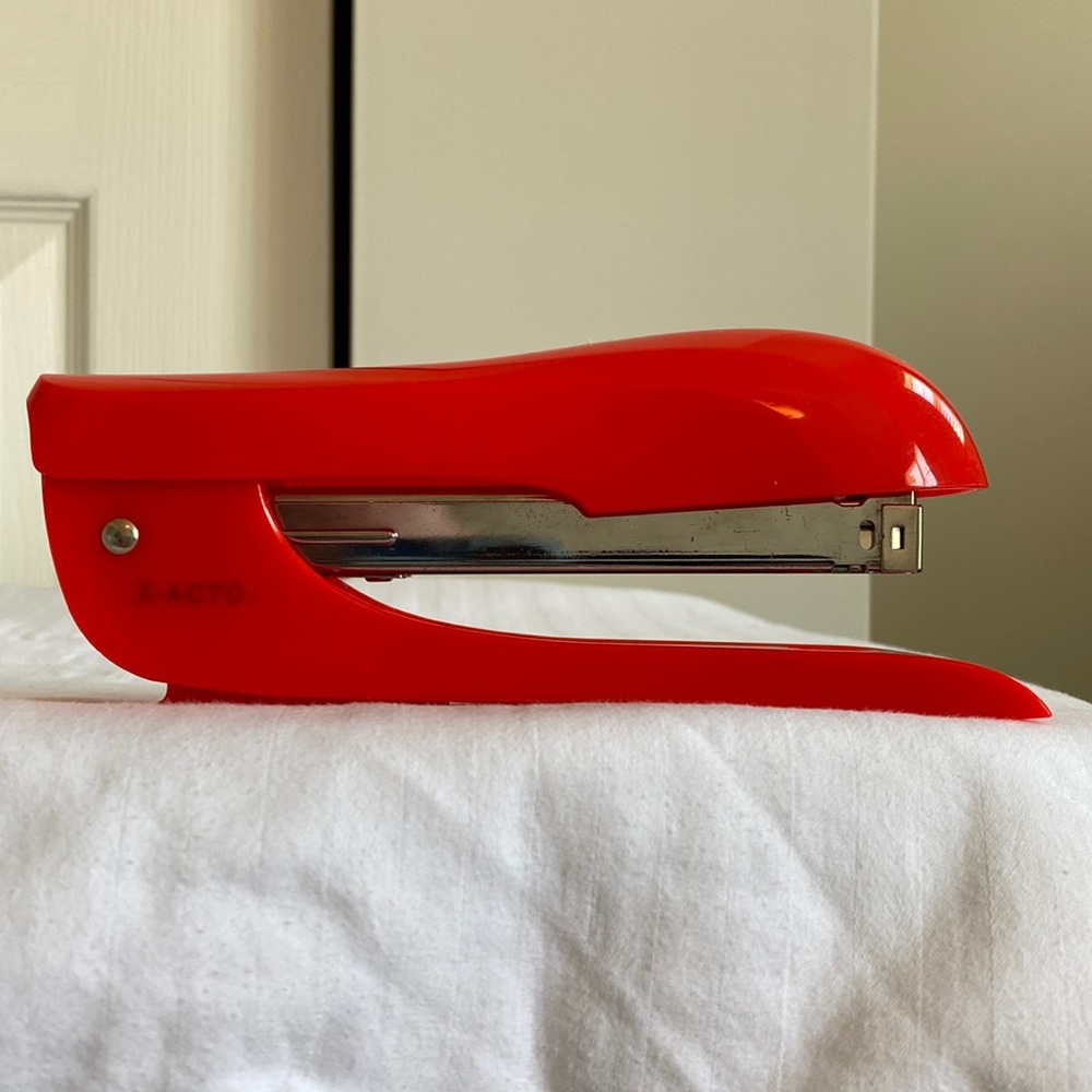Red X-ACTO Stapler